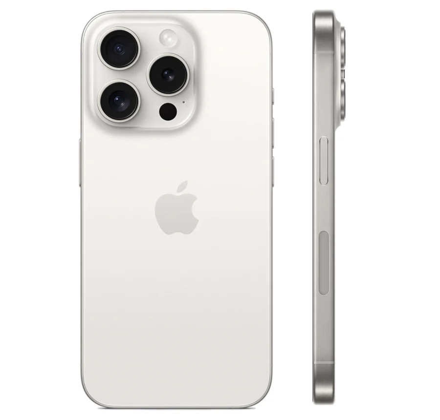 iphone 15 pro white titanium 1