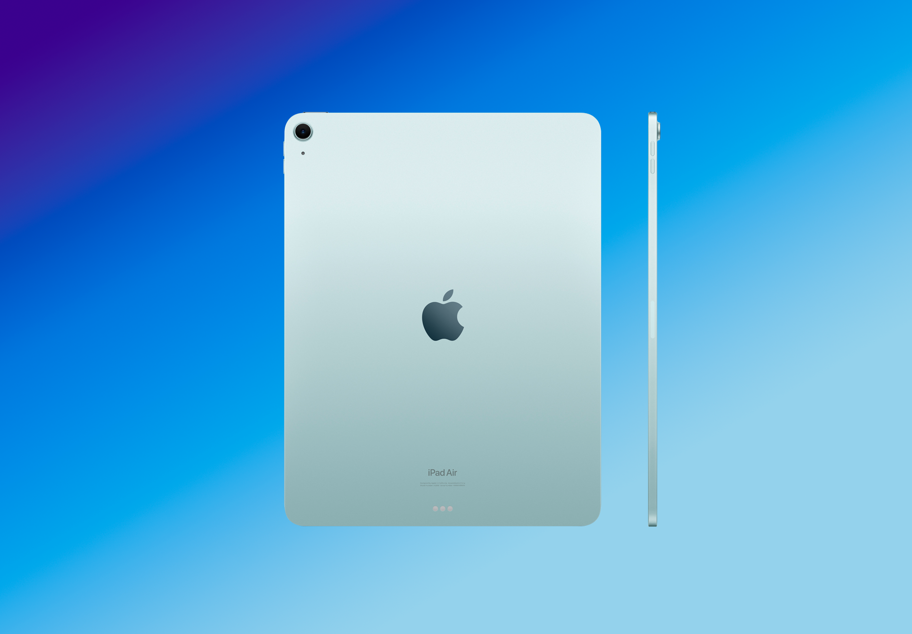 Купить Планшет Apple IPad Air 13 M2 (2024) 256Gb WiFi (Голубой) в