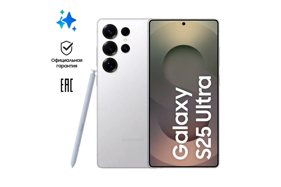 Samsung Galaxy S25 Ultra 12/512Gb (Серебряный титан)