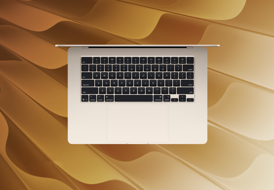 Ноутбук Apple MacBook Air 15" (M4,16 Gb, 256 Gb SSD) Старлайт, MW1J3 — изображение 3