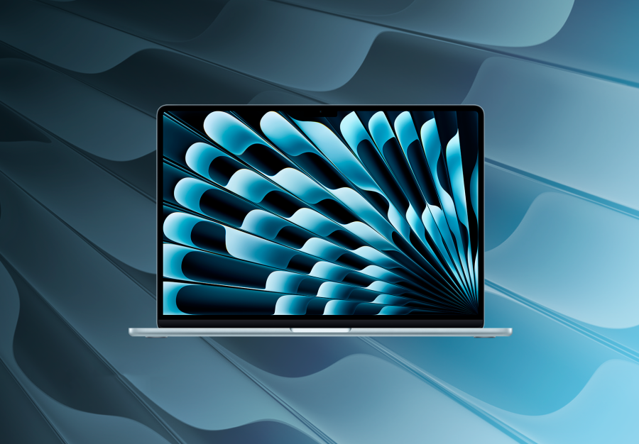 Ноутбук Apple MacBook Air 15" (M4,16 Gb, 256 Gb SSD) Небесно-голубой, MC7A4