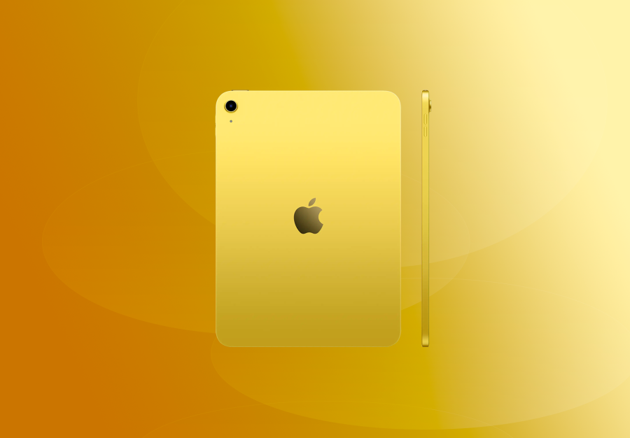 Планшет Apple iPad 11 (2025) Wi-Fi 256Gb (Желтый) — изображение 2