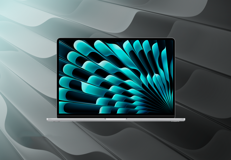 Ноутбук Apple MacBook Air 15" (M4,16 Gb, 512 Gb SSD) Серебристый, MW1H3