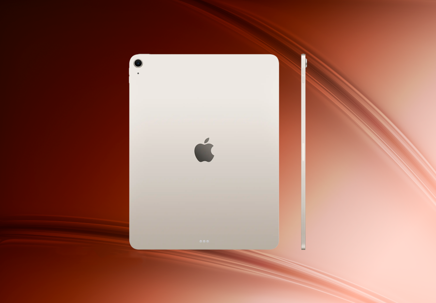 Apple iPad Air 13" (2025) Wi-Fi 256 ГБ, «Сияющая звезда» — изображение 2