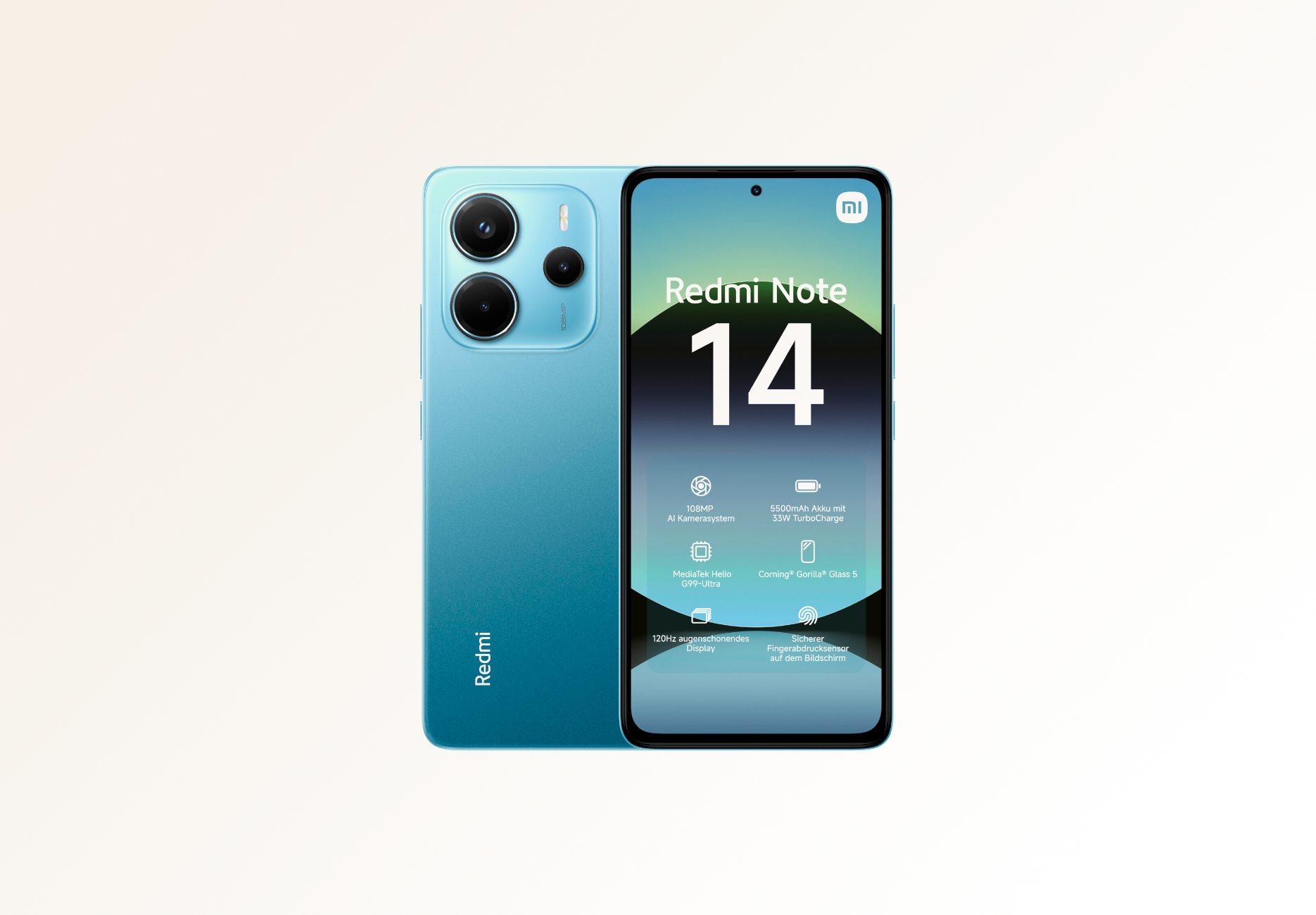 Смартфон Xiaomi Redmi Note 14 8/256Gb (Ocean Blue) 1 Смартфон Xiaomi Redmi Note 14 8/256Gb (Ocean Blue)