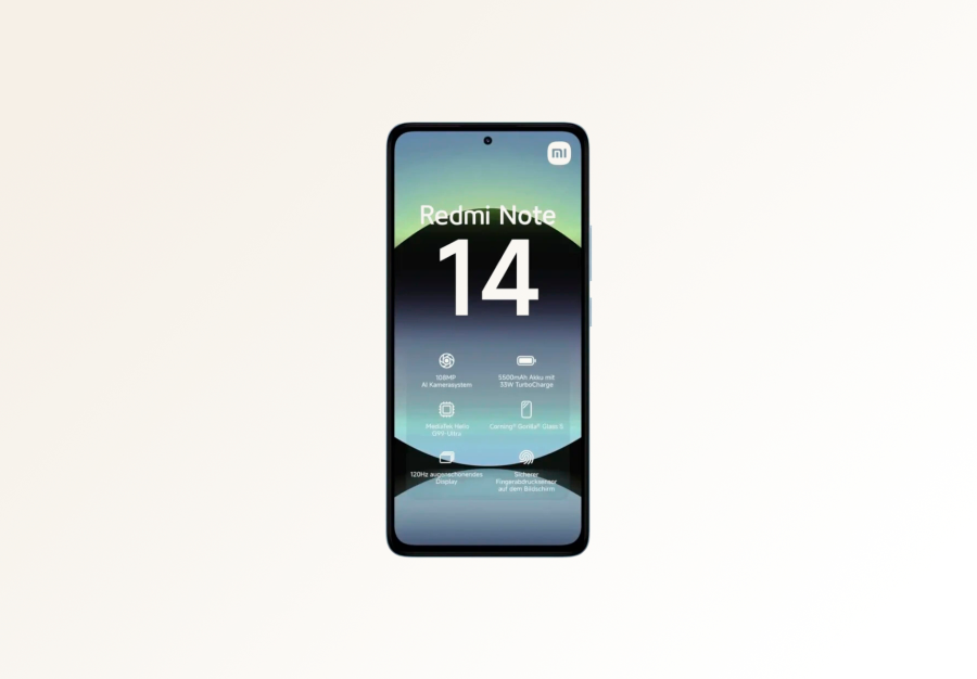 Смартфон Xiaomi Redmi Note 14 6/128Gb (Ocean Blue) — изображение 3