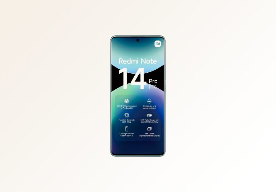 Смартфон Xiaomi Redmi Note 14 Pro 5G 8/256Gb (Coral Green) — изображение 3