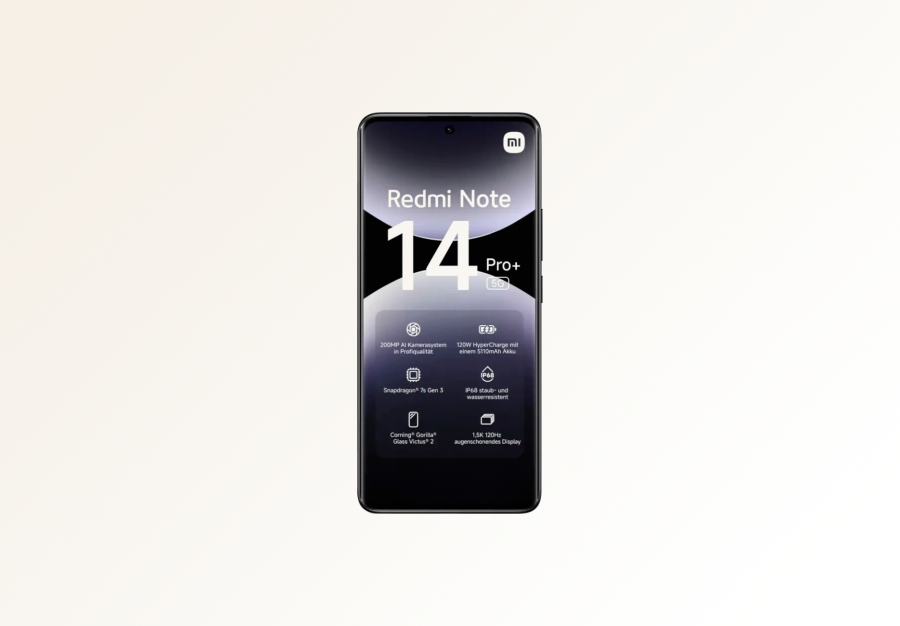 Смартфон Xiaomi Redmi Note 14 Pro+ 5G 12/512Gb (Midnight Black) — изображение 3