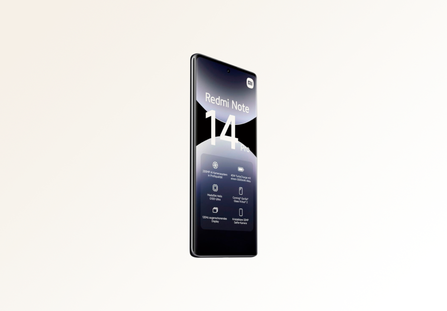 Смартфон Xiaomi Redmi Note 14 Pro 12/512Gb (Midnight Black) — изображение 3