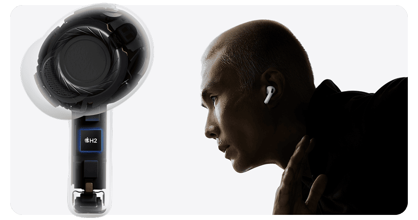Беспроводные наушники Apple AirPods Pro 3 USB-C (2025) MagSafe 9 apple airpods pro 3 mfhp4 05