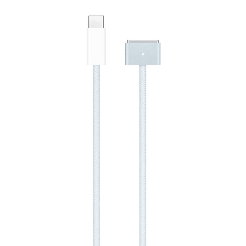 Кабель Apple USB-C — MagSafe 3, 2 м, небесно-голубой 1 Кабель Apple USB-C — MagSafe 3, 2 м, небесно-голубой