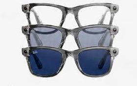 Умные очки Ray-Ban Meta Wayfarer Gen 2 Shiny Transparent Grey / Transitions Sapphire 50 (M) — купить в Ставрополе